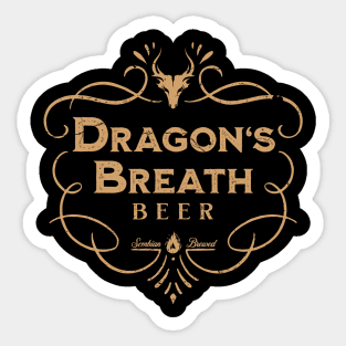 Dragon's Breath Beer Sticker
